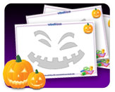 Halloween Pumpkin stencils